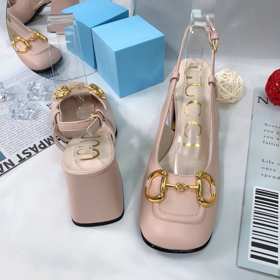 Gvc*1 Women’S Mid Heel Slingback With Horsebit Light Pink 643892 C9D00 6705