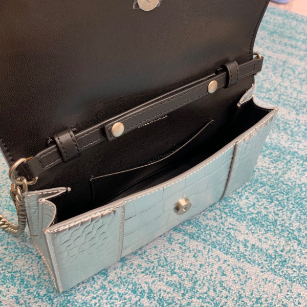 Ba*len*cia*ga hourglass chain bag