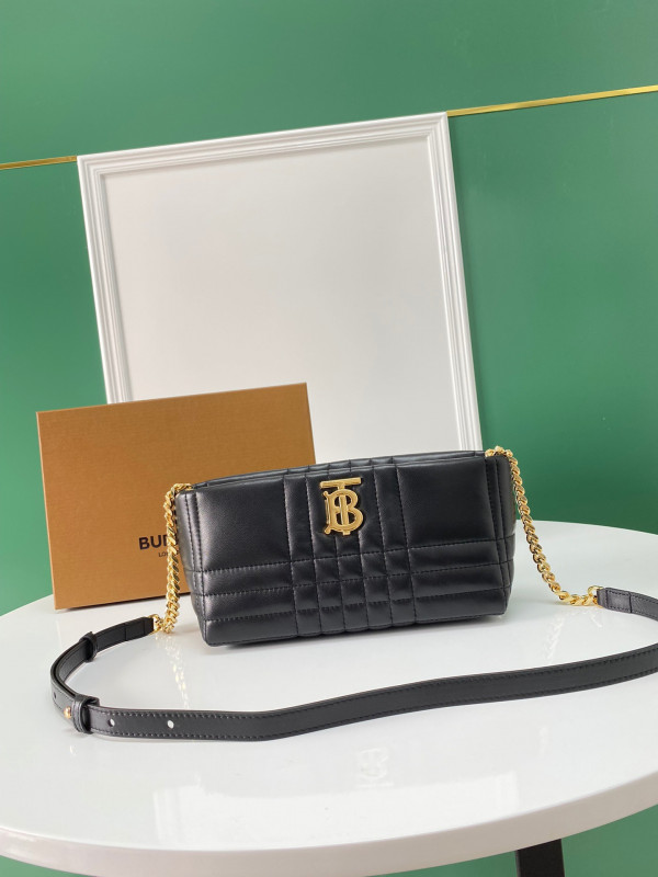 B**rry small quilted lambskin soft lola bag