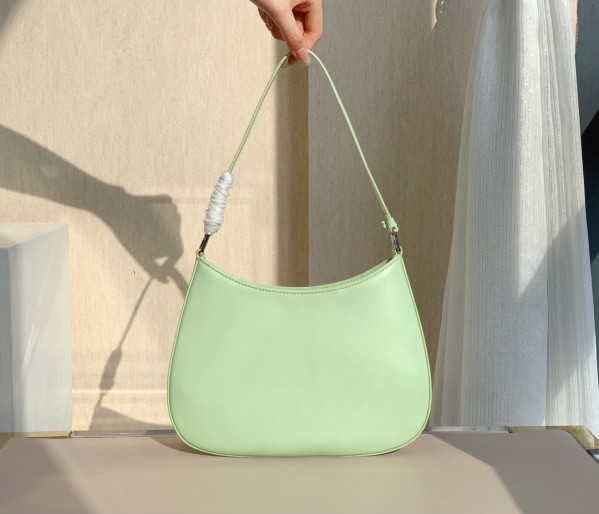 Pra*a cleo brushed leather shoulder bag