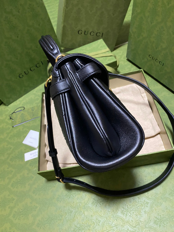G*u*i small gg top handle bag