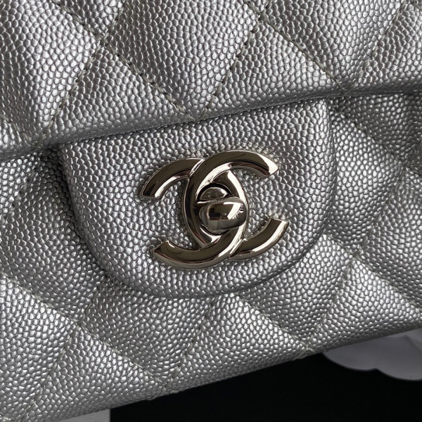 CL MINI FLAP BAG WITH TOP HANDLE