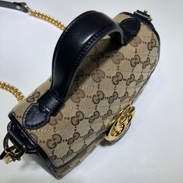 G*u*i gg marmont mini top handle bag