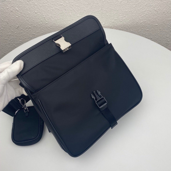 Pra*a nylon cross-body bag