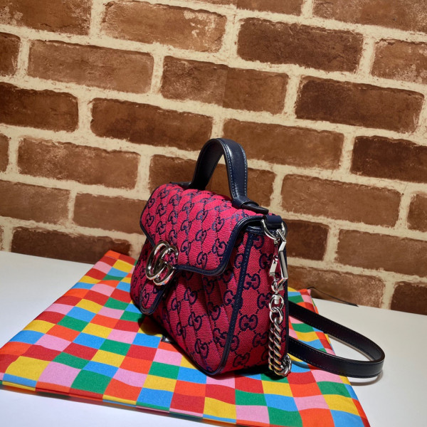 G*u*i gg marmont mini top handle bag