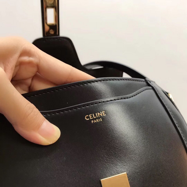 Ce**e small besace 16 bag in satinated calfskin