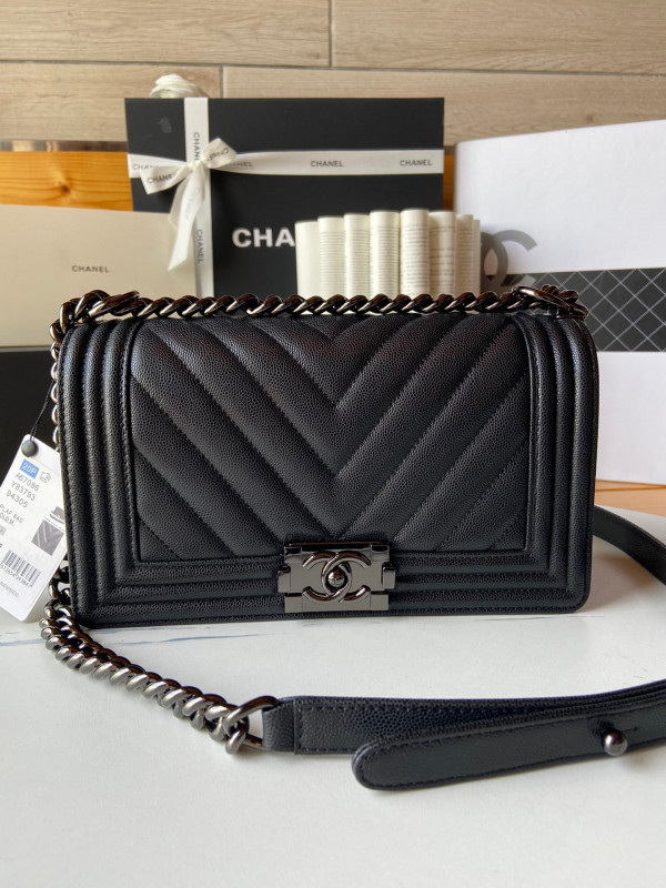 CL BOY BAG WITH GUN CHAIN 20CM/25CM