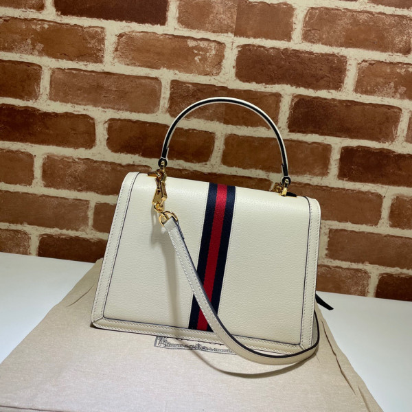 G*u*i ophidia small top handle bag with web