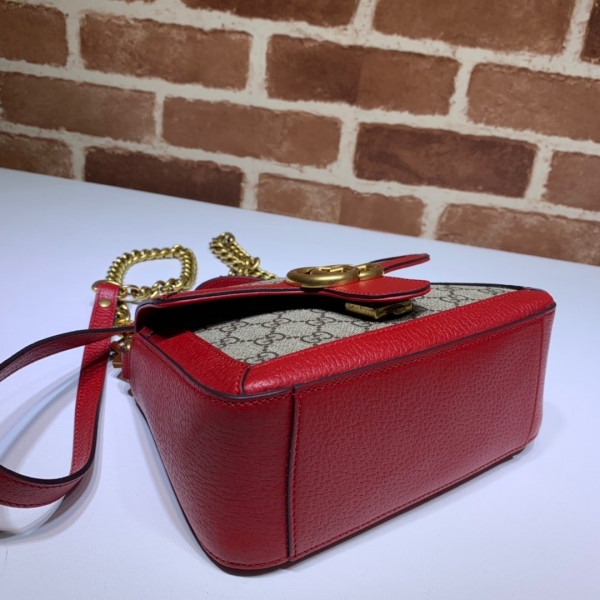 G*u*i gg marmont mini top handle bag