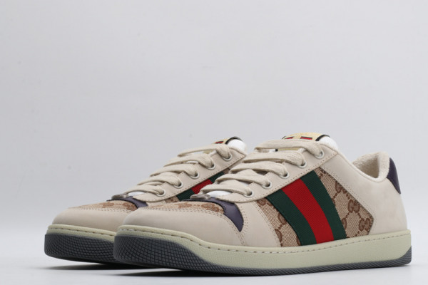 G*u*i screener leather sneaker