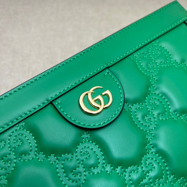 G*u*i gg matelassé leather shoulder bag