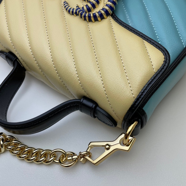 G*u*i gg marmont mini top handle bag