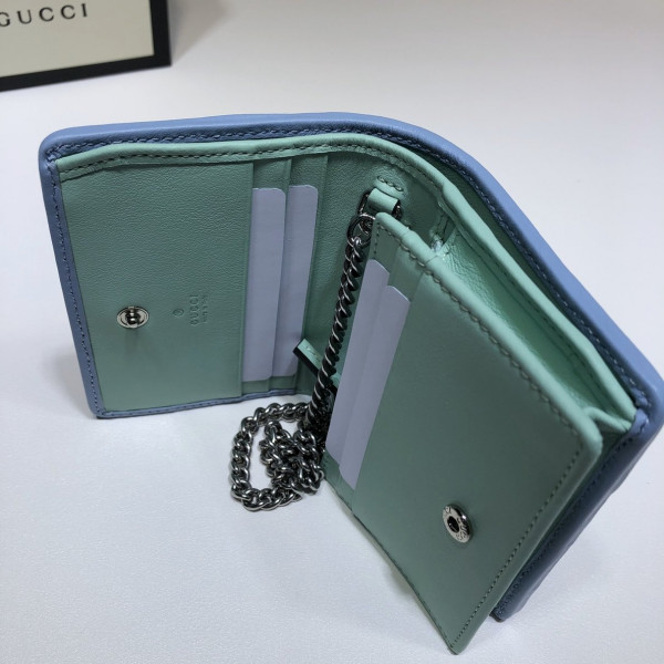 G*u*i gg marmont chain wallet