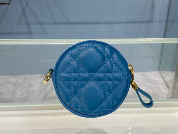 D*or detachable D*or caro round coin purse