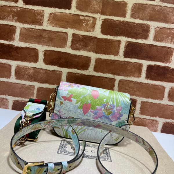 G*u*i tiger horsebit 1955 mini bag