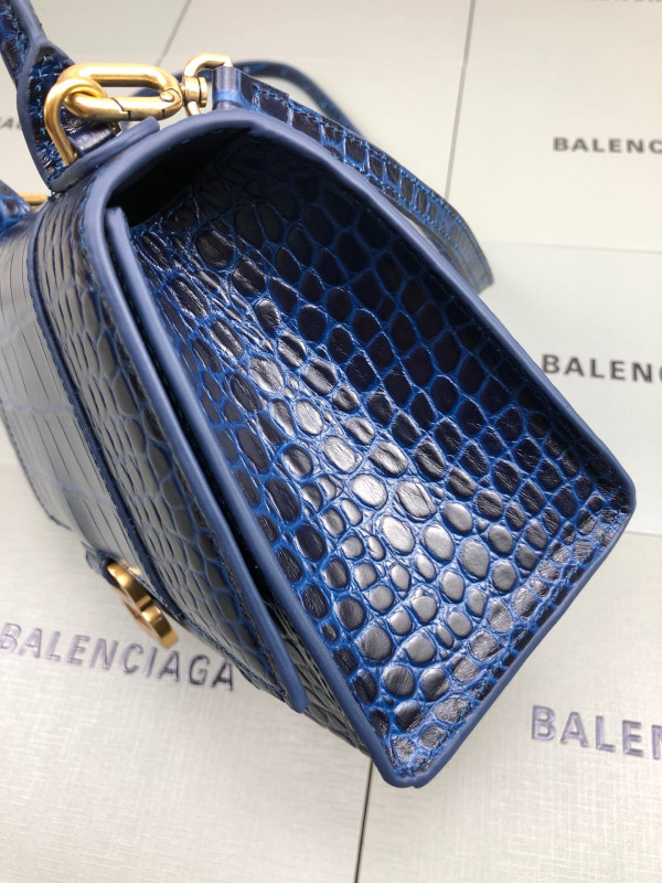 Ba*len*cia*ga hourglass small top handle bag