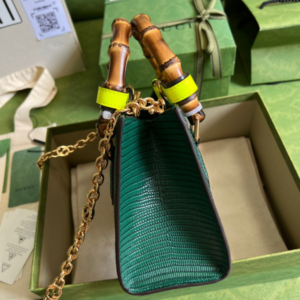 G*u*i diana lizard mini bag