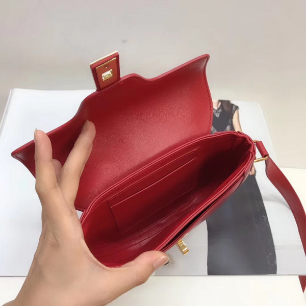 Ce**e small besace 16 bag in satinated calfskin