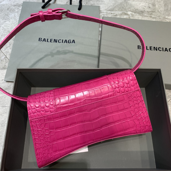 Ba*len*cia*ga hourglass chain bag