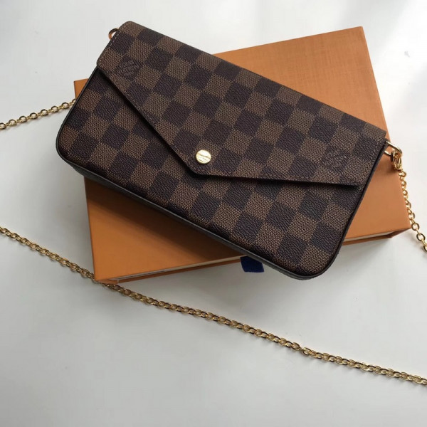 l**is V*t*n pochette felicie damier bag n63032