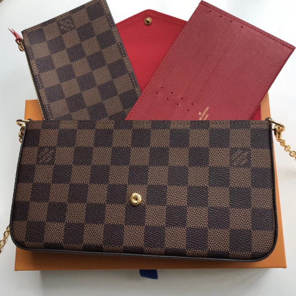 l**is V*t*n pochette felicie damier bag n63032