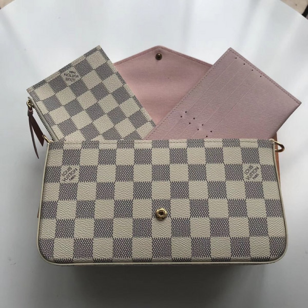 l**is V*t*n pochette felicie damier bag n63106