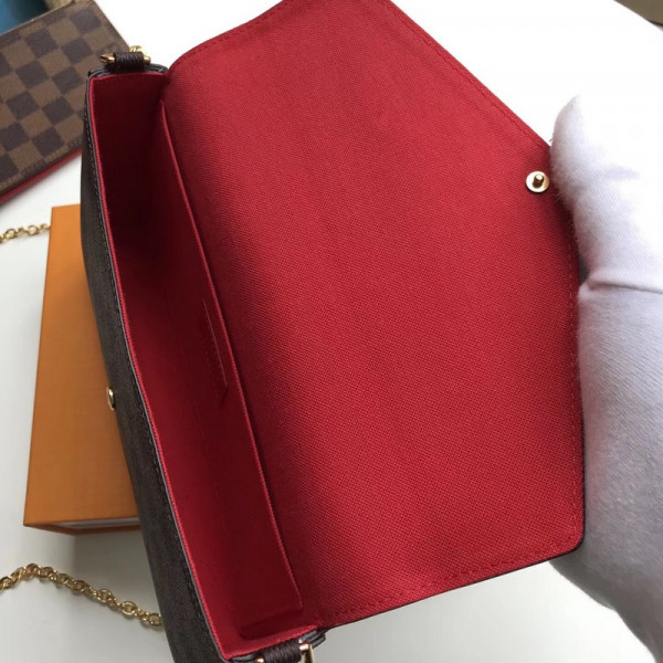 l**is V*t*n pochette felicie damier bag n63032