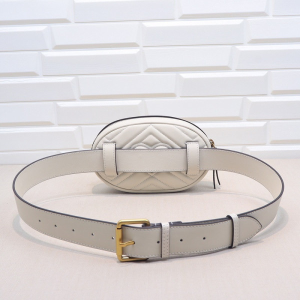 G*u*i gg marmont matelassé leather belt bag