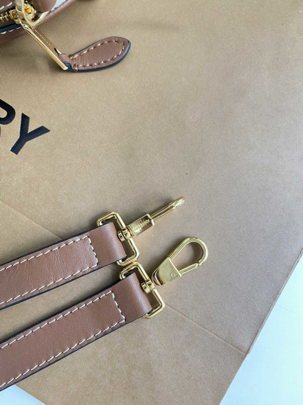 B**rry logo graphic canvas and leather l**ise bag