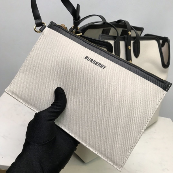 B**rry the medium soft cotton canvas belt bag