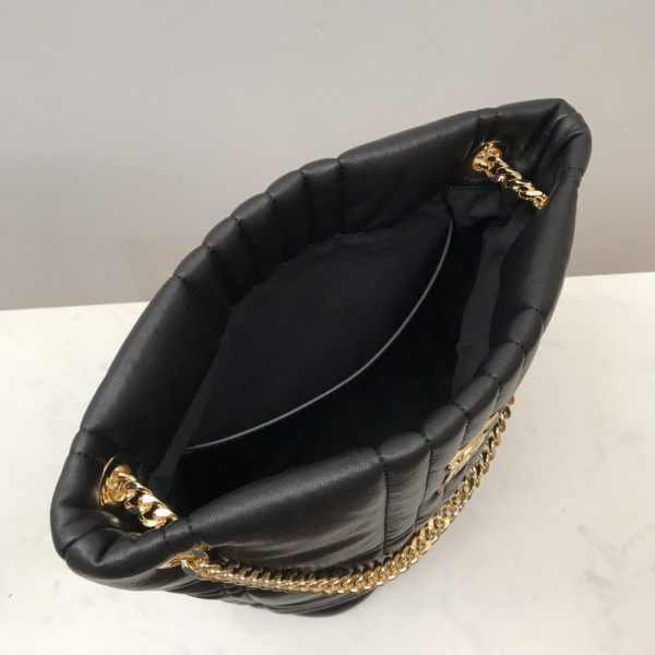 B**rry small quilted lambskin lola bucket bag