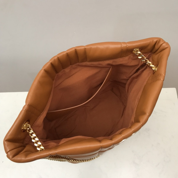 B**rry medium quilted lambskin lola bucket bag