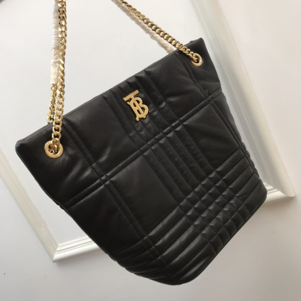 B**rry medium quilted lambskin lola bucket bag