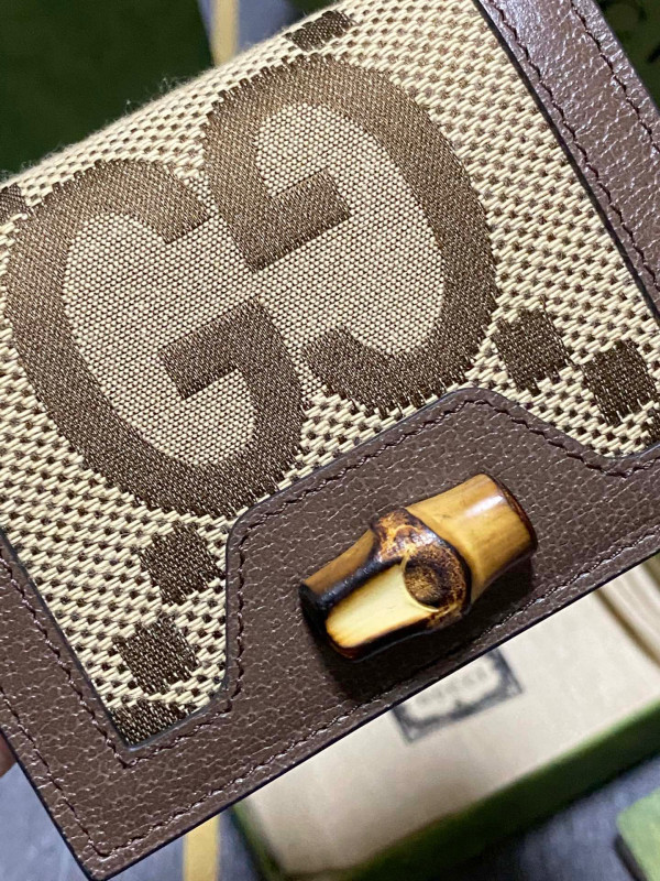 G*u*i diana card case wallet