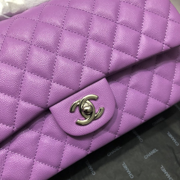 CL FLAP BAG CAVIAR