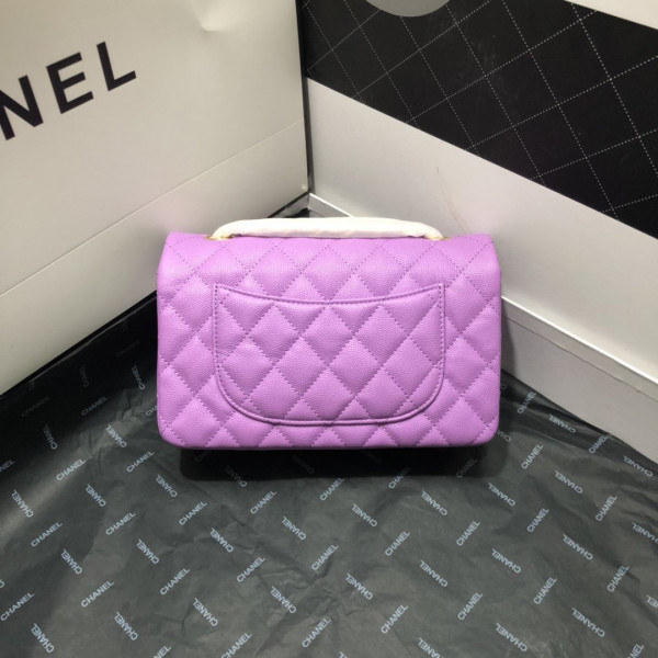 CL FLAP BAG CAVIAR