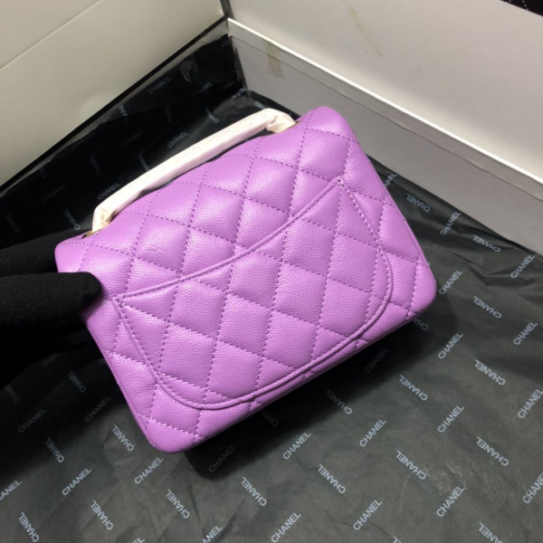 CL FLAP BAG CAVIAR