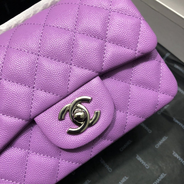 CL FLAP BAG CAVIAR