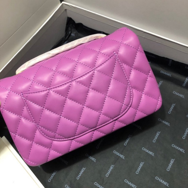 CL FLAP BAG LAMBSKIN