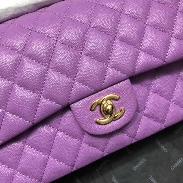 CL FLAP BAG CAVIAR