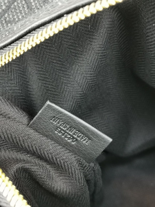 LOEWE Cubi bag in Anagram jacquard and calfskin