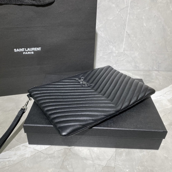 YSL MONOGRAM CLUTCH