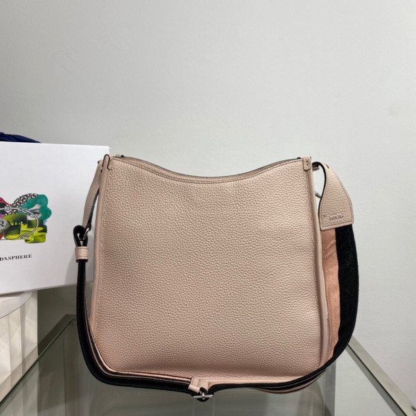 Pra*a leather hobo bag