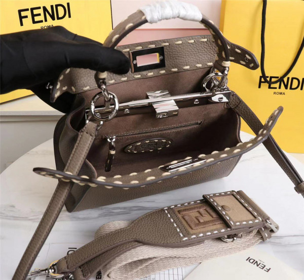 F**di peekaboo mini bag-18-23-11cm