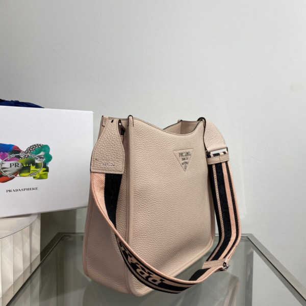 Pra*a leather hobo bag