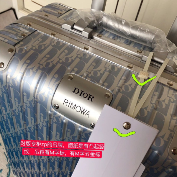 D*or x rimowa suitcase