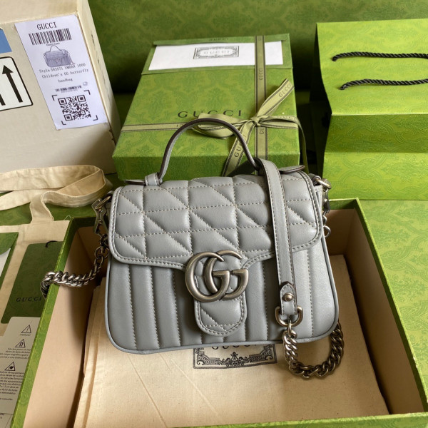 G*u*i gg marmont mini top handle bag
