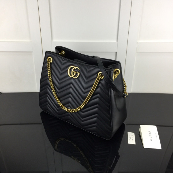 G*u*i gg marmont matelassé tote