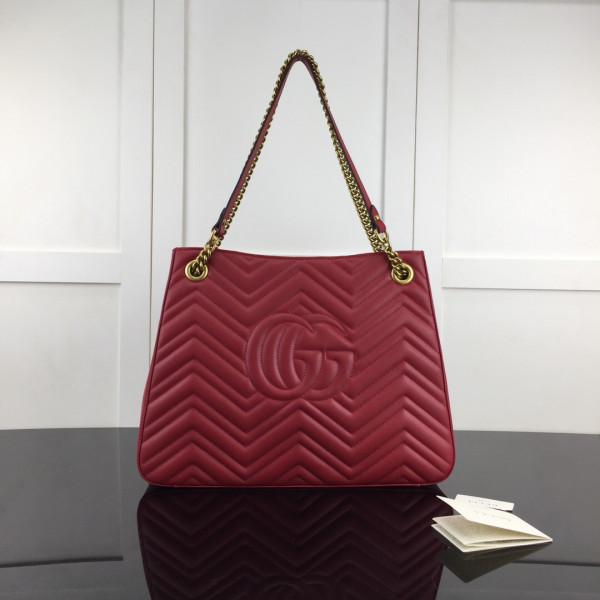 G*u*i gg marmont matelassé tote