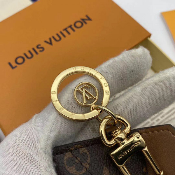 l**is V*t*n kirigami pouch bag charm and key holder